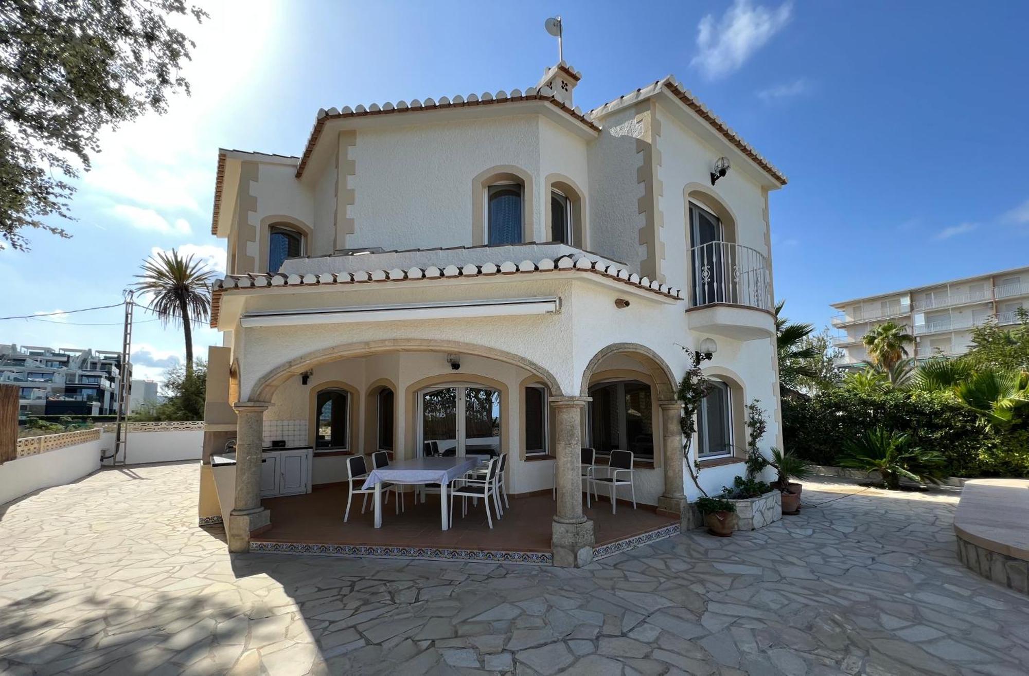 Chalet En La Playa Con Piscina Privada - Holavivienda Inmobiliaria 데니아 외부 사진