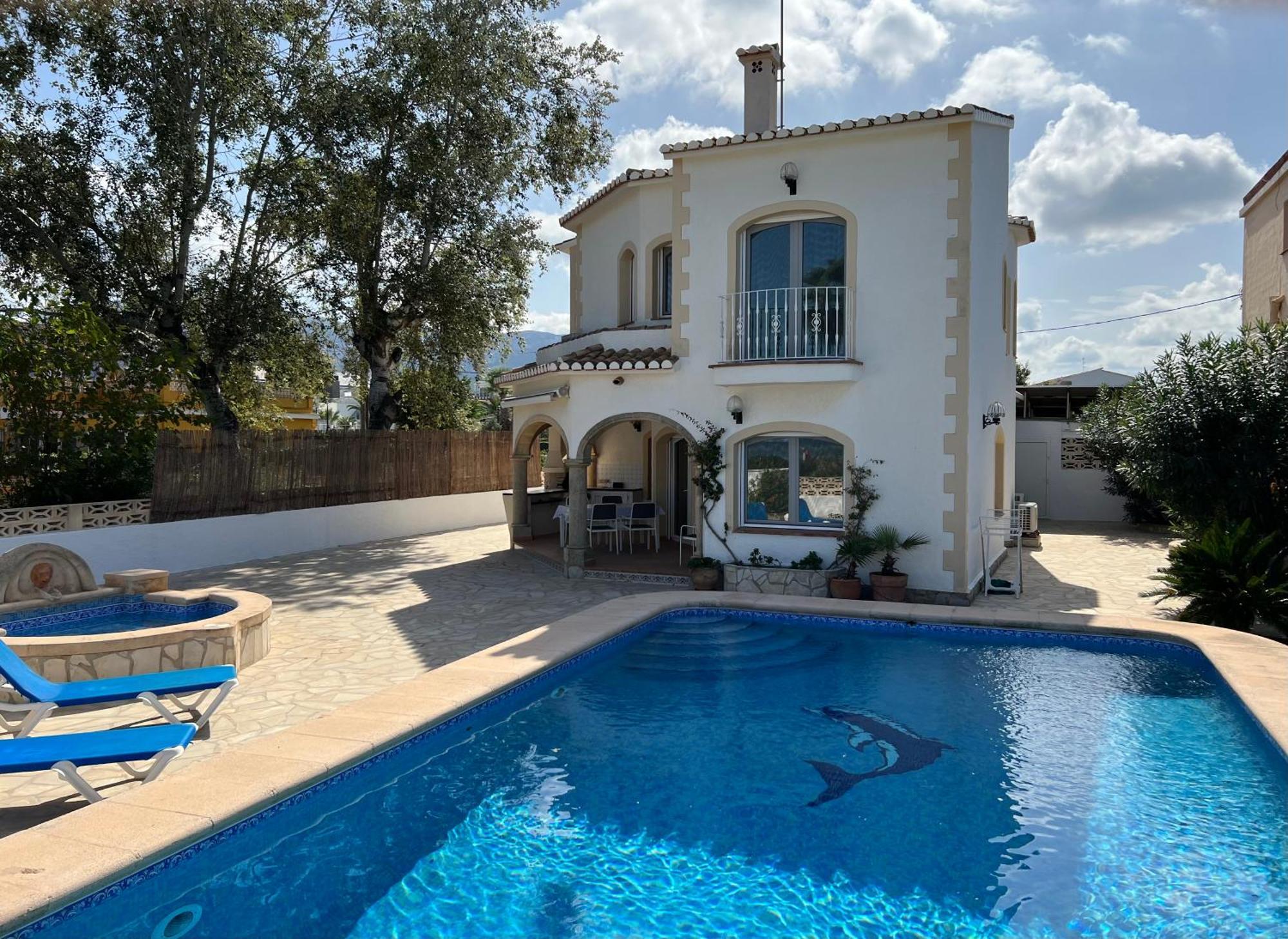 Chalet En La Playa Con Piscina Privada - Holavivienda Inmobiliaria 데니아 외부 사진